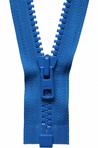 YKK Vislon Heavy Duty Zips - Bright Blue 918