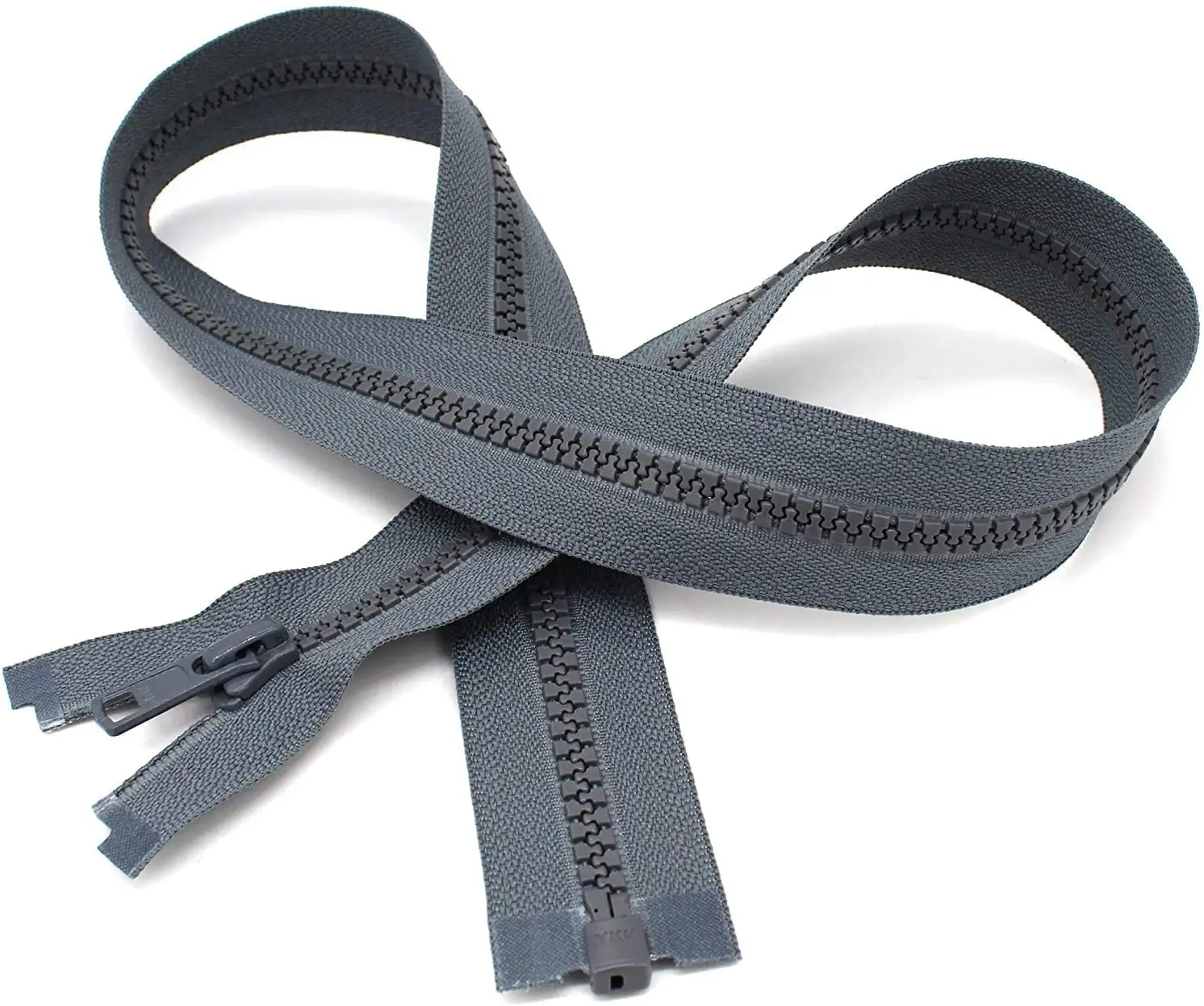 YKK Vislon Heavy Duty Zips - Grey 578