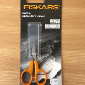 Fiskars Classic Embroidery Curved Scissors 10 cm Fiskars Measuring Tools and Cutting - Fabric Mouse
