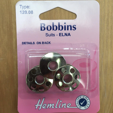 Hemline Bobbins for Elna-Bobbins-Hemline-Fabric Mouse