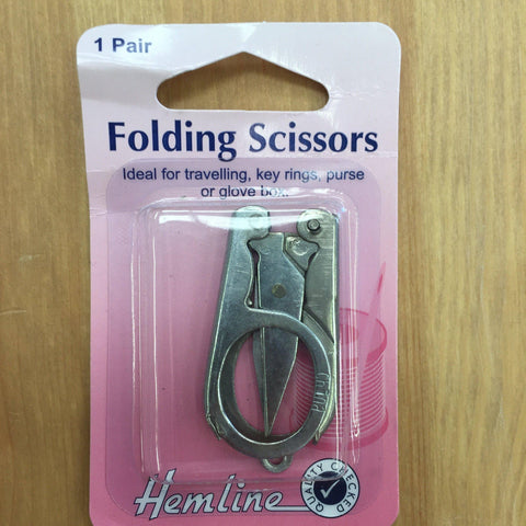 Hemline Folding Scissors-Measuring Tools and Cutting-Fabric Mouse-Fabric Mouse