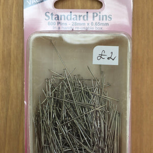 Hemline Standard Pins H670.600-Pins & Needles-Hemline-Fabric Mouse