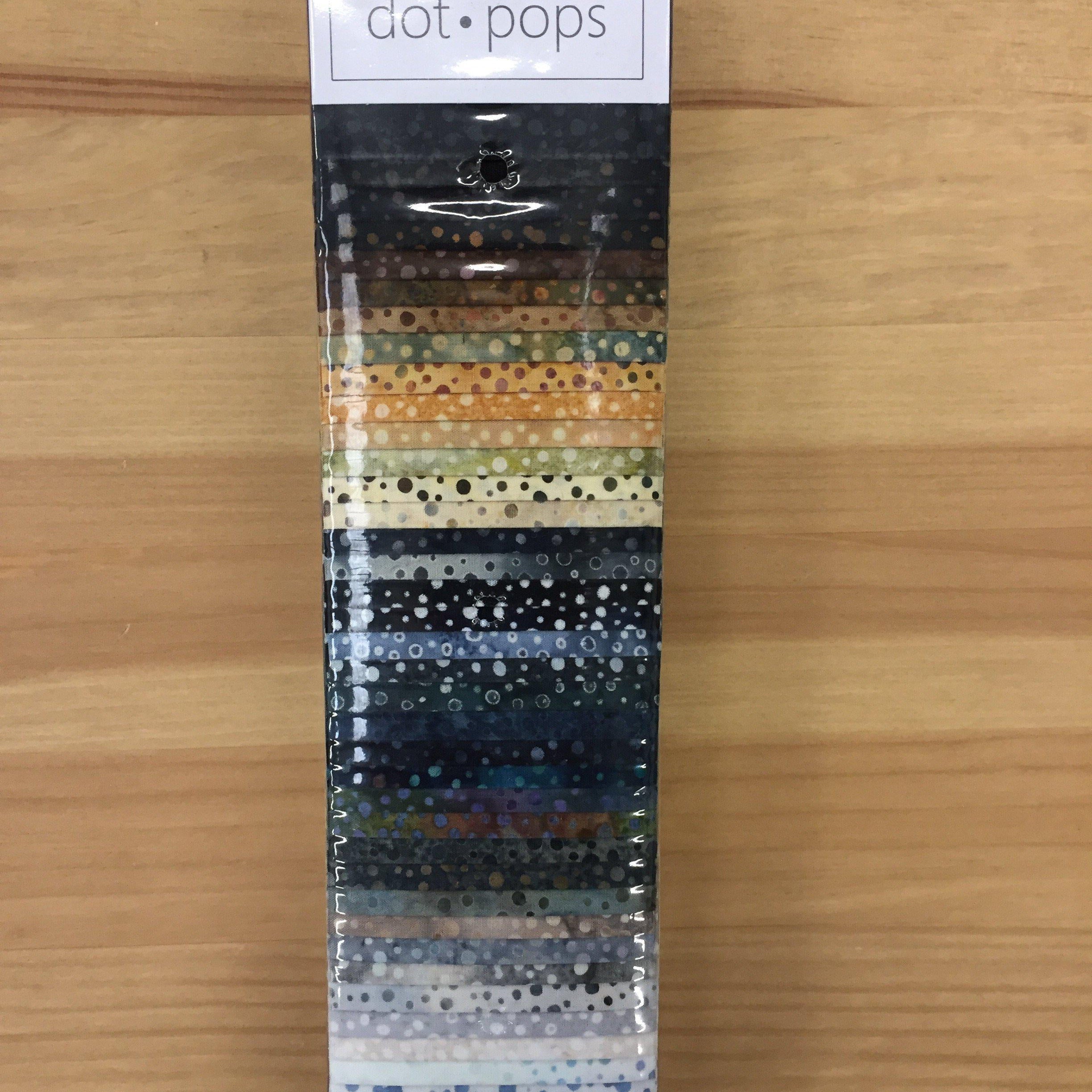 Hoffmann Bali Pops - 40 Hand painted Batik Strips made in Bali-Quilting Pre Cuts-Hoffman-Fabric Mouse