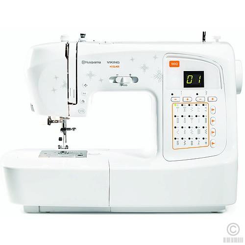 Husqvarna H-Class 100Q Sewing Machine-Sewing Machines-Husqvarna-Fabric Mouse