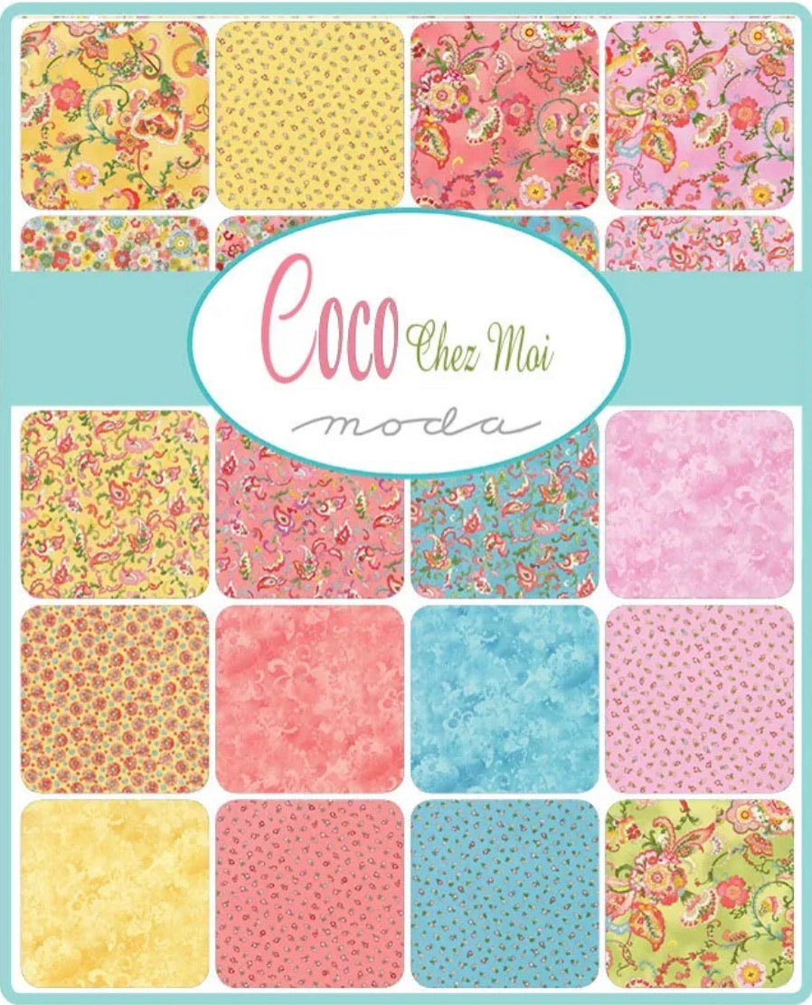 COCO  by Chez Moi for Moda fabrics- Layer Cake  - LC05-06