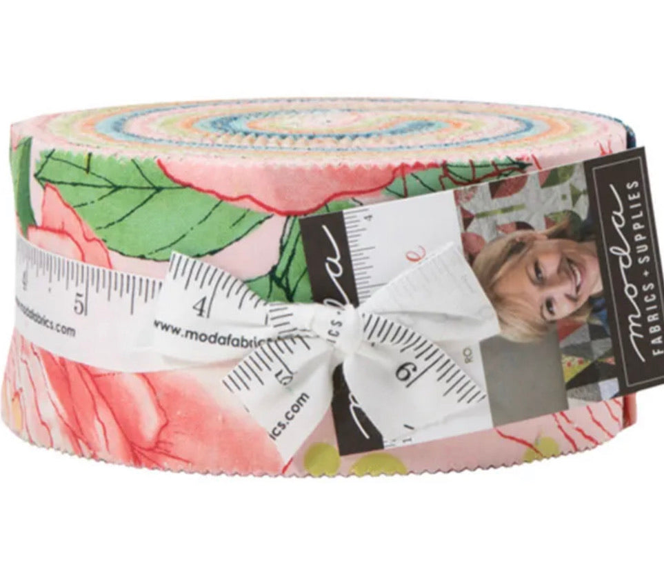 Abbey Rose by Robin Pickens | Moda Jelly Roll