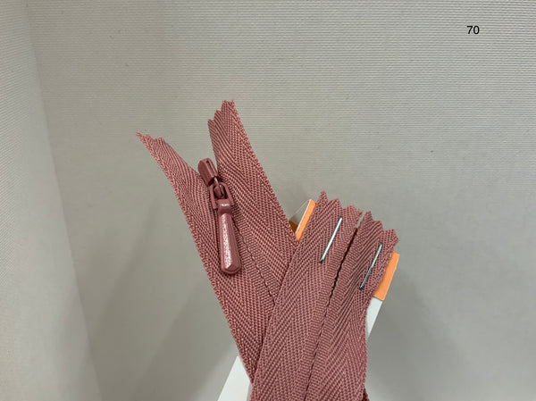 YKK Concealed Zipper / Invisible Zipper 16 inch 41cm (070) – Fabric ...