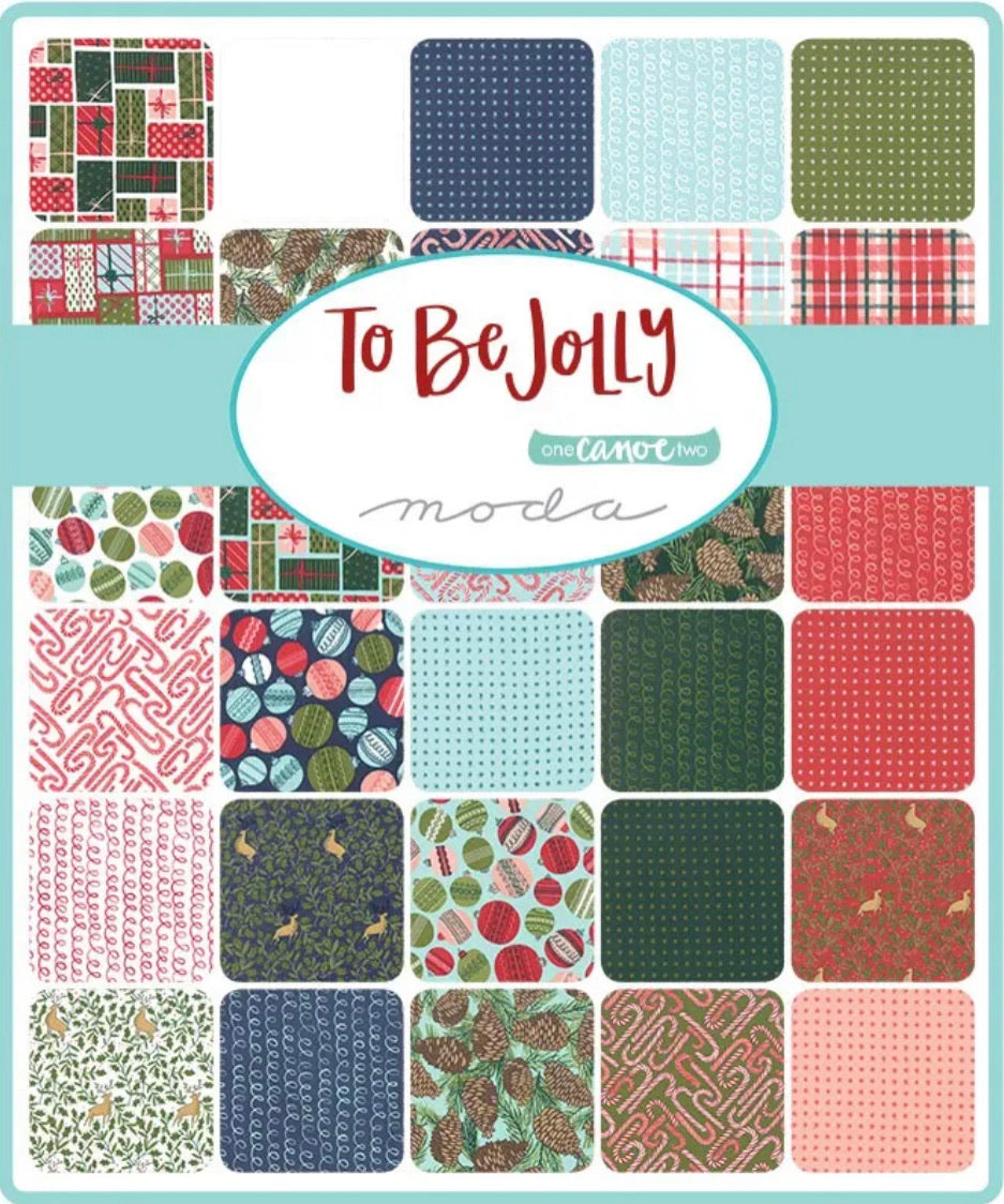 To Be Jolly  by One Canoe Two | Moda Jelly Roll