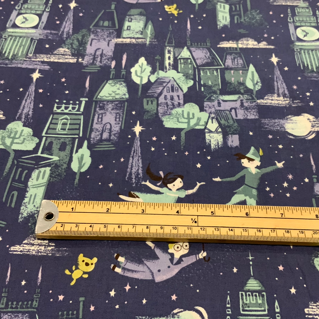 Fabric - Peter Pan Houses LFG17 - 1/2 Metre