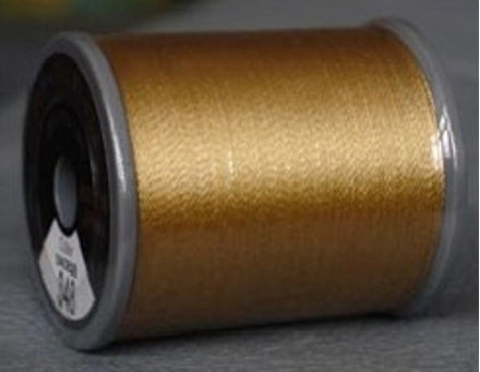 Brother Satin Finish Embroidery Thread-Khaki-(348