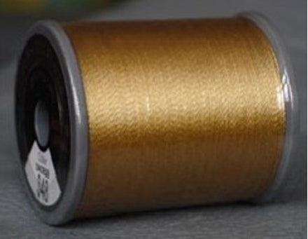 Brother Satin Finish Embroidery Thread-Khaki-(348