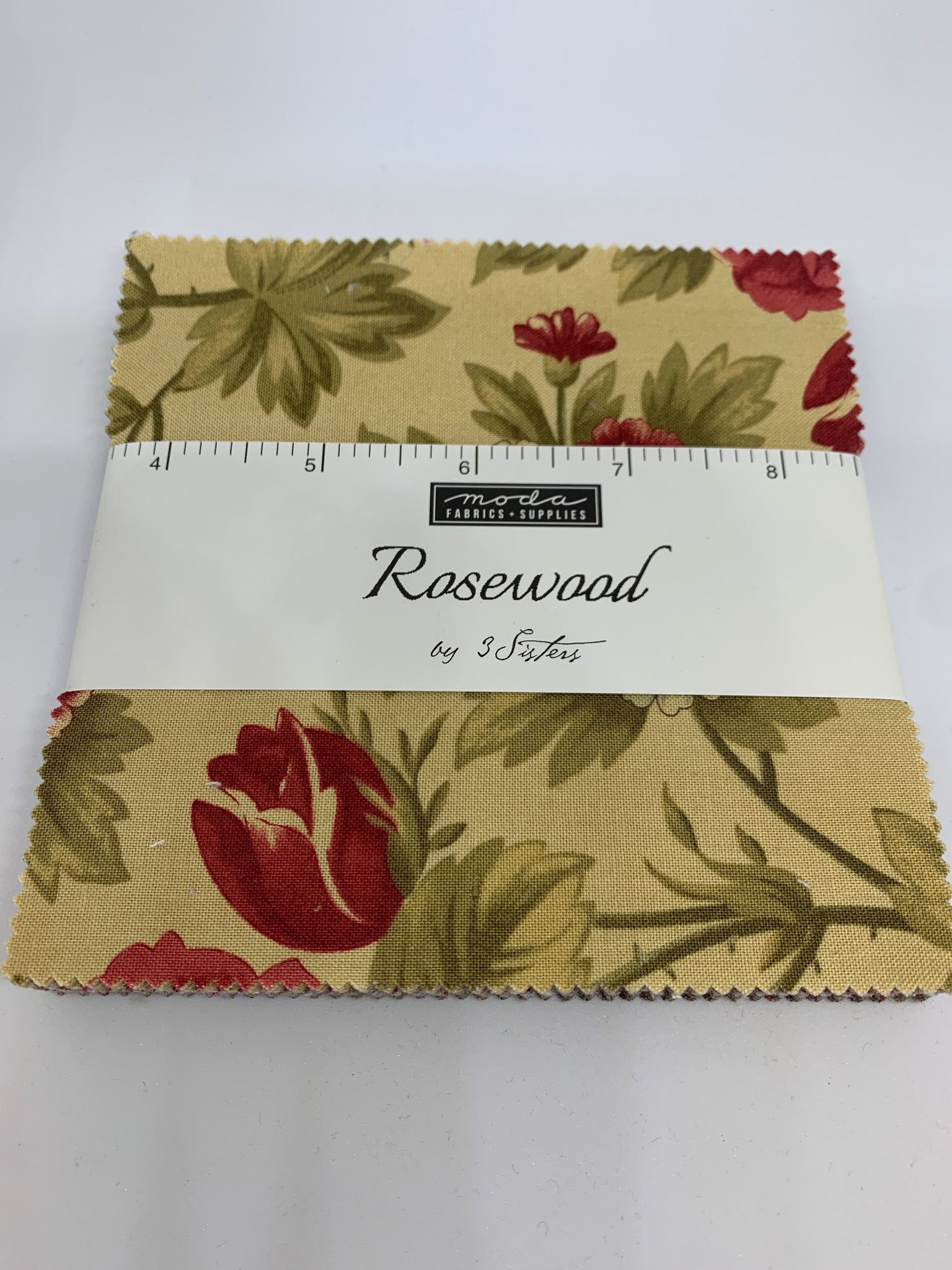 Rosewood Charm Pack Quilting Fabric by 3 Sisters