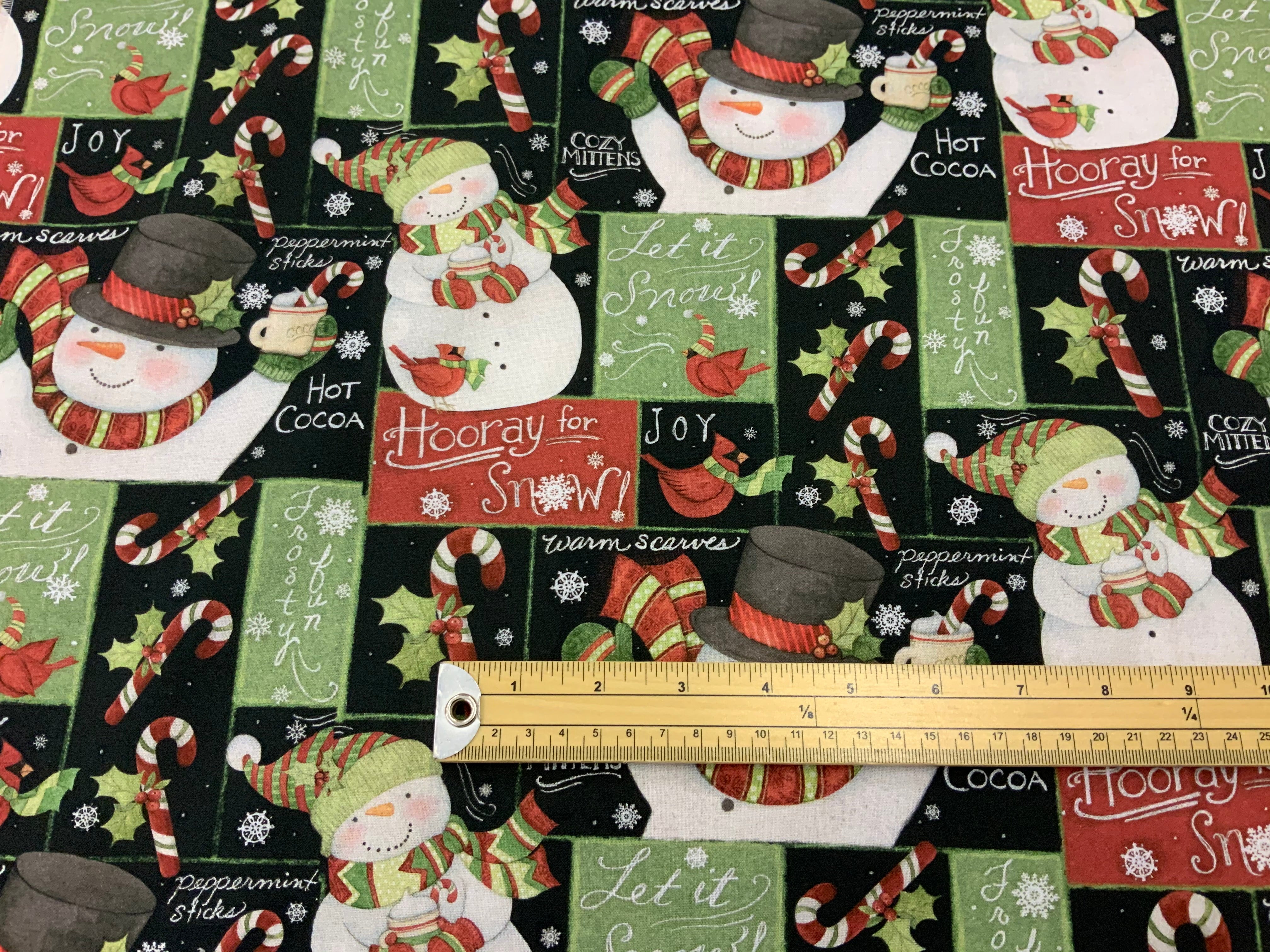 X058 Hooray for Snow Patch CP54707 | Springs Creative - 1/2 Metre