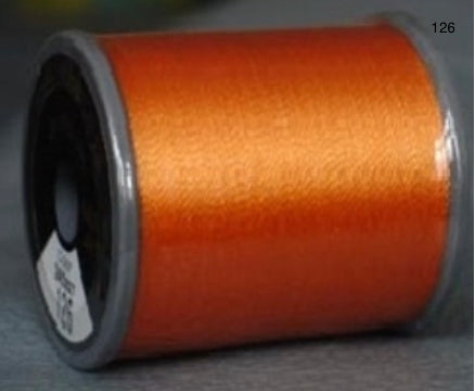 Brother Satin Finish Embroidery Thread - Pumpkin (126)
