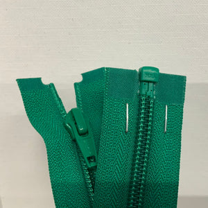 Nylon Open End Zip 81cm 32inch: Emerald Green (152) ZS1\T1