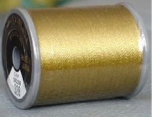 Brother Satin Finish Embroidery Thread- Brass (325)