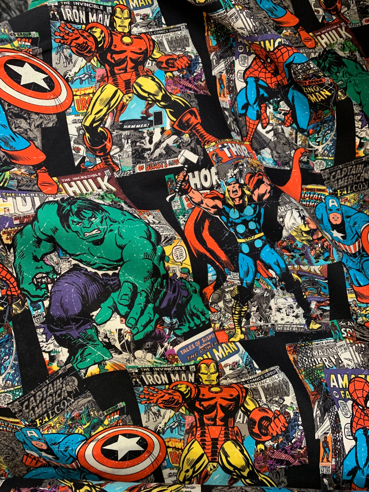 Superhero Fabric - Comic Book Breakout LFB15