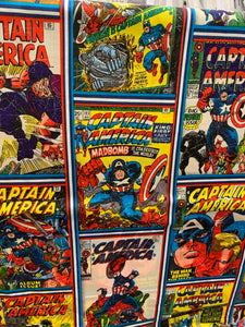 Marvel Fabric - Captain America Comic Book Covers LFB13