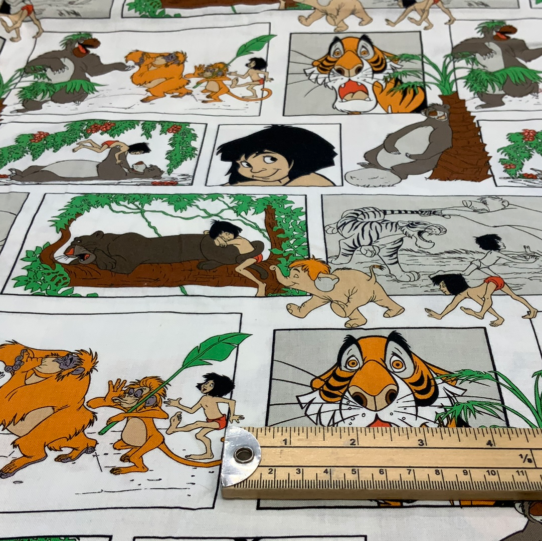 Fabric - The Jungle Book Frames LFG21