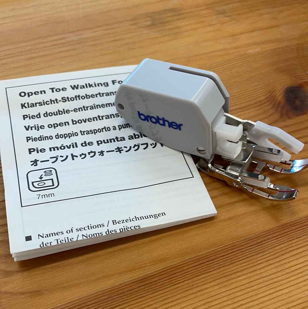 Brother Open Toe Walking Foot | Brother Sewing Machine Accessories (XE1214001)