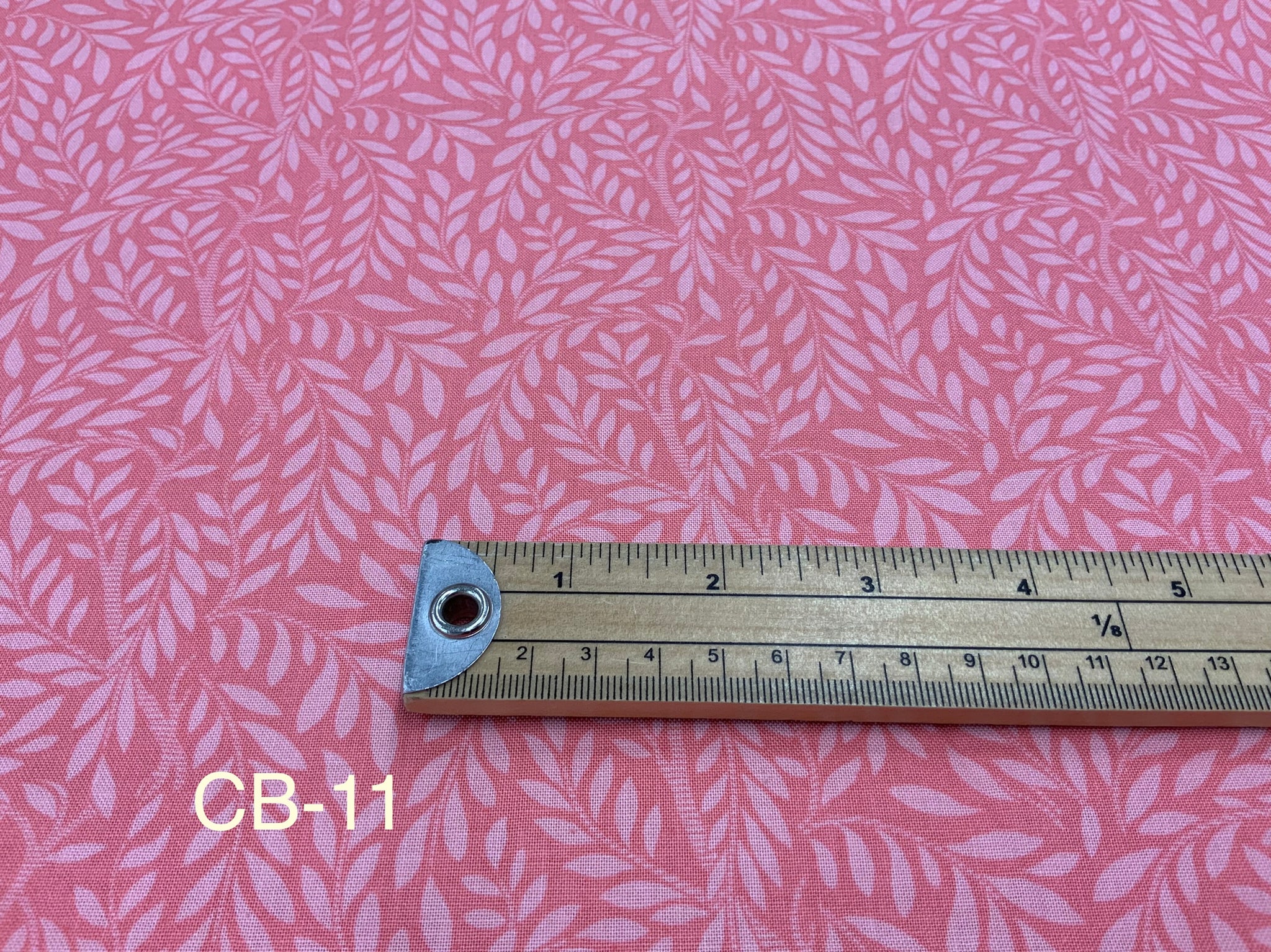 Liberty Fabric Leaf trail Pink Per 50cm CB11