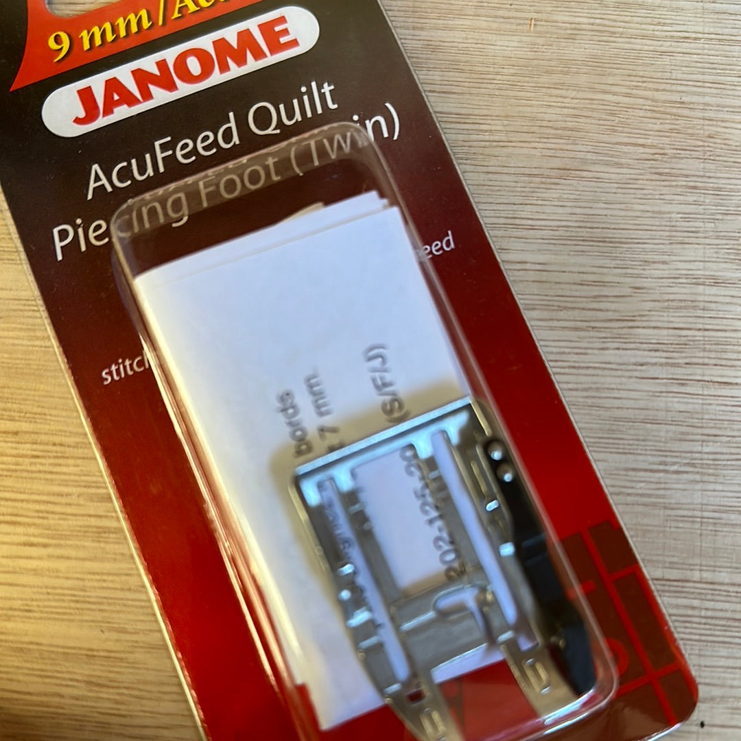 Janome Acufeed Quilt Piecing Foot (Twin)