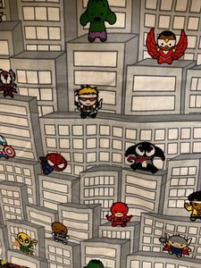 Marvel Fabric - Small Characters On Fabric LFB26