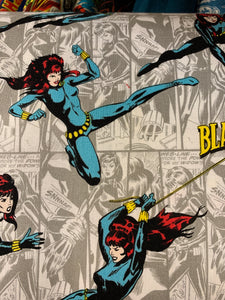 Marvel Fabric - Black Widow Retro LFC11
