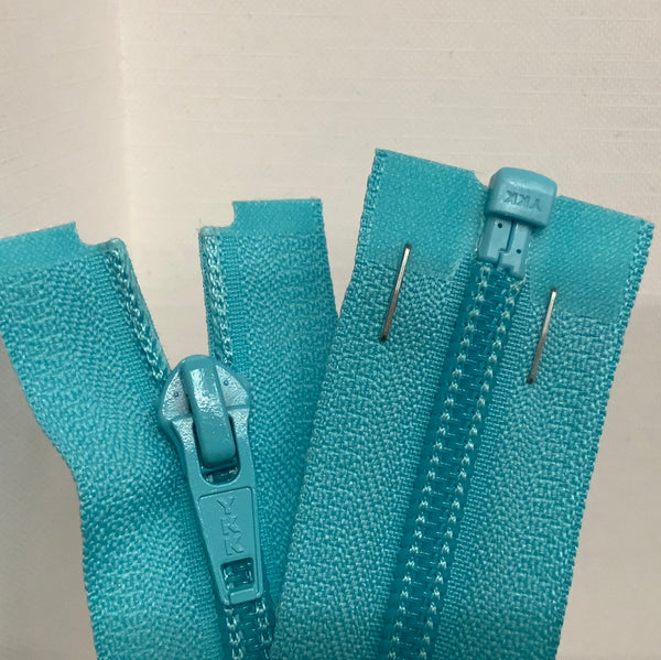 YKK Nylon Open End Zip Turquoise (905)