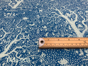 Tilda Fabric Lemontree Collection- Blue per 50cm Tilda 009