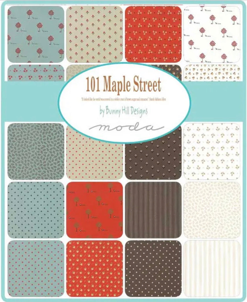 101 Maple Street by Bunny Hill Designs | Moda Jelly Roll