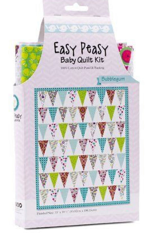 Easy Peasy Baby  Quilt Kit  - Bubblegum-JR8-02