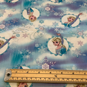 Disney Frozen Elsa Framed - 100% Cotton Fabric LFG08