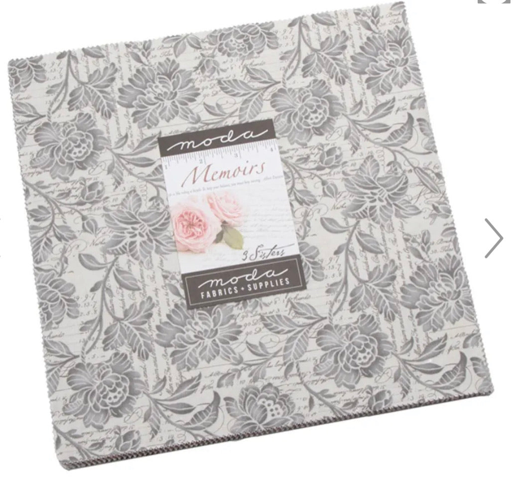 Memoirs by 3 Sisters for Moda -   Layer Cake - LC02-01