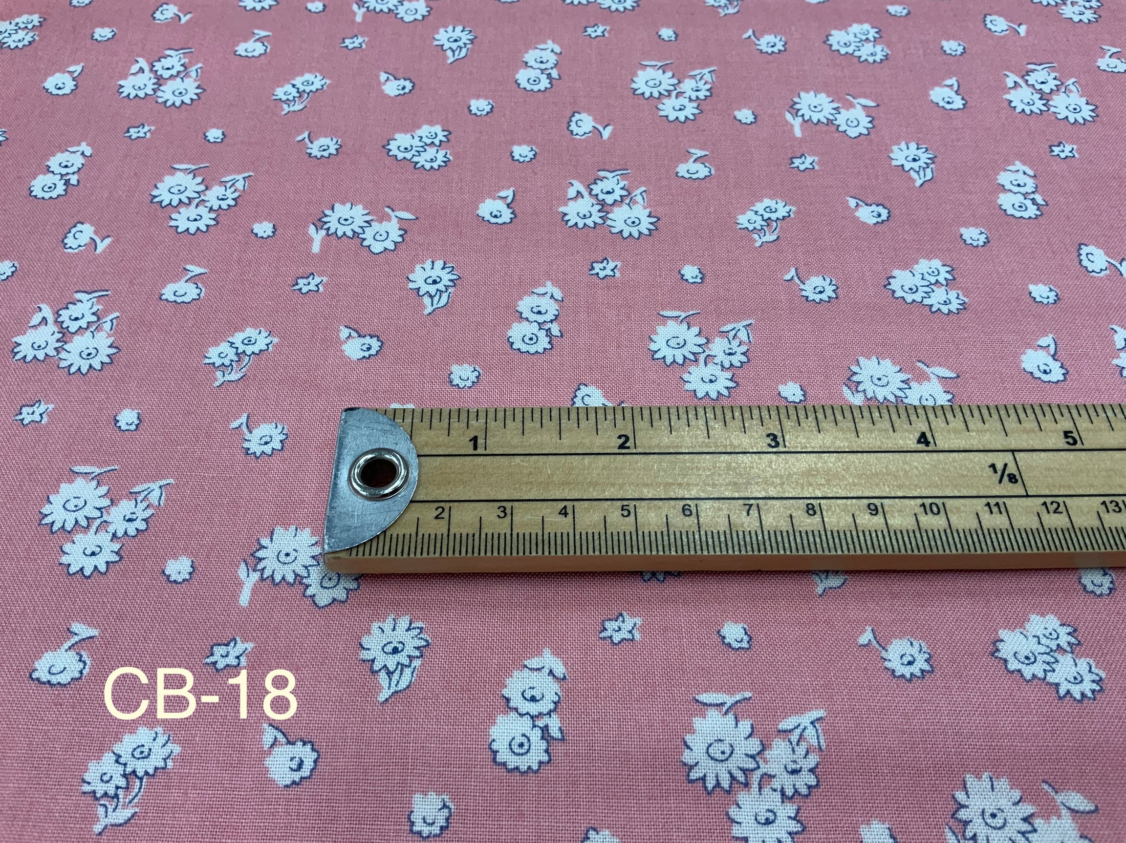 Liberty Fabric Tumbling Daisy Pink  - 1/2 metre