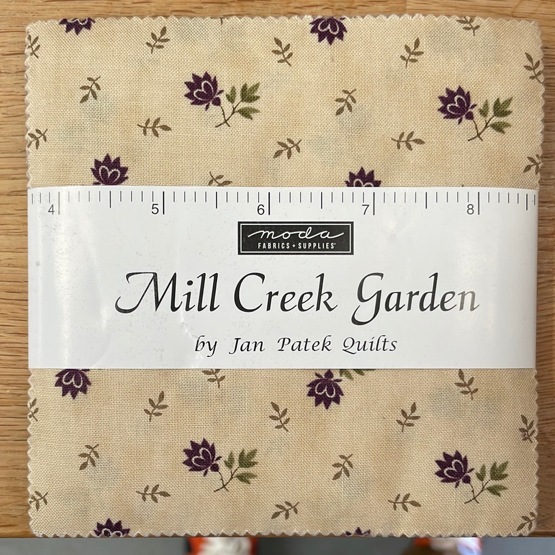 Mill creek garden charm pack by Moda CP36