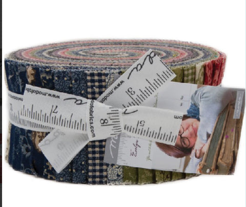 Moda Evelyns Homestead by Betsy Chitchian Jelly Roll - JR2-1