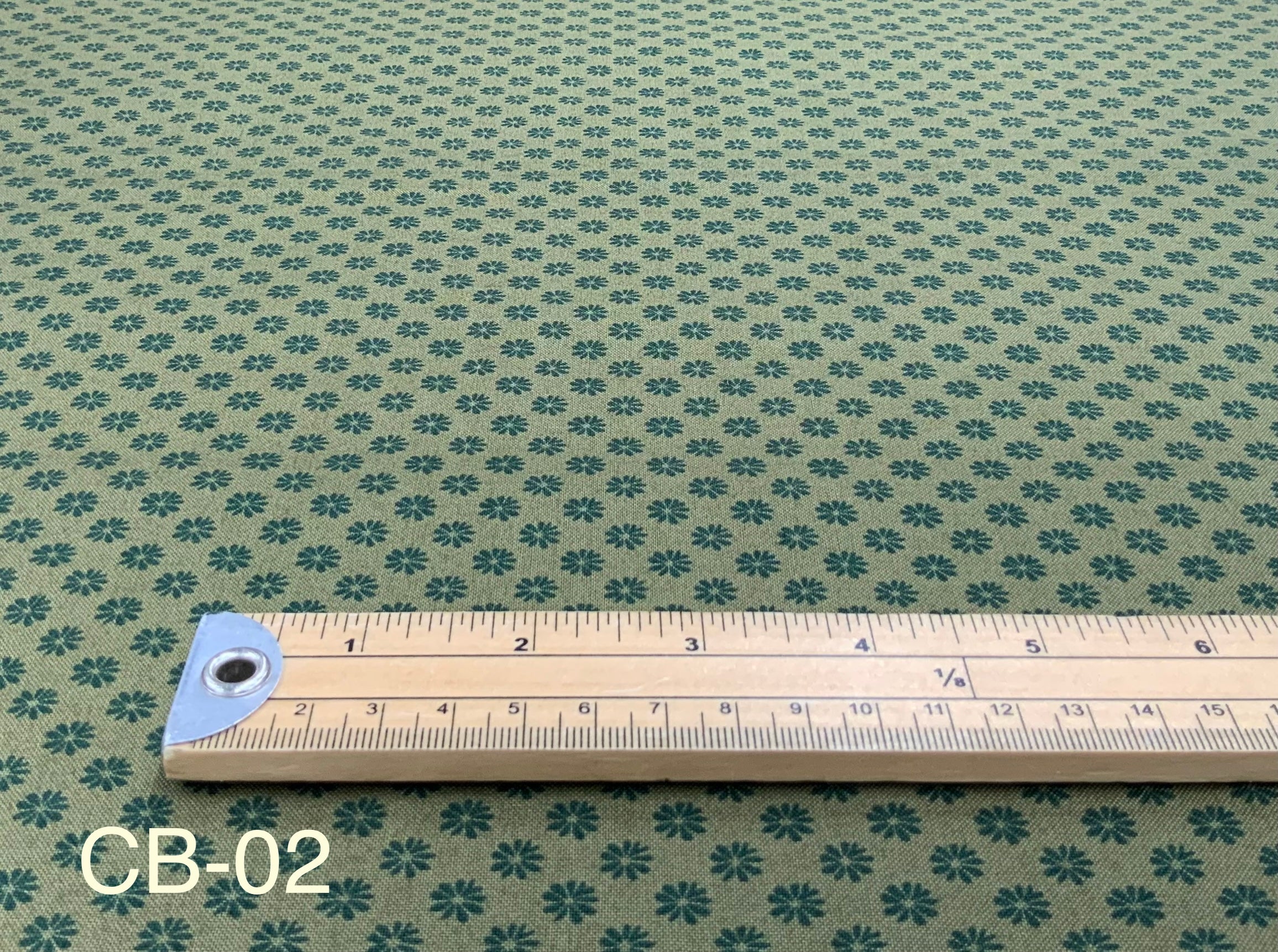 Liberty Fabric Floral Dot Green  - 1/2 metre
