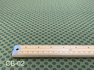 Liberty Fabric Floral Dot Green Per 50cm CB02