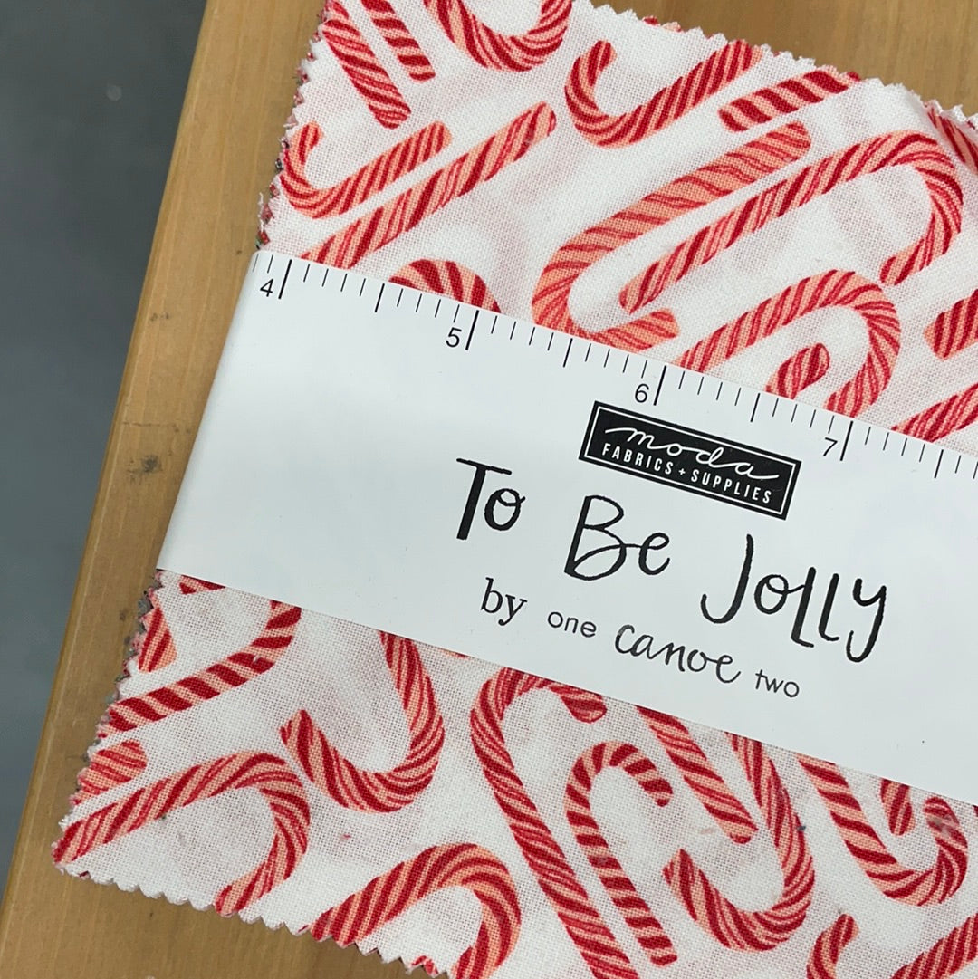 Moda To Be Jolly by one canoe two Charm Pack