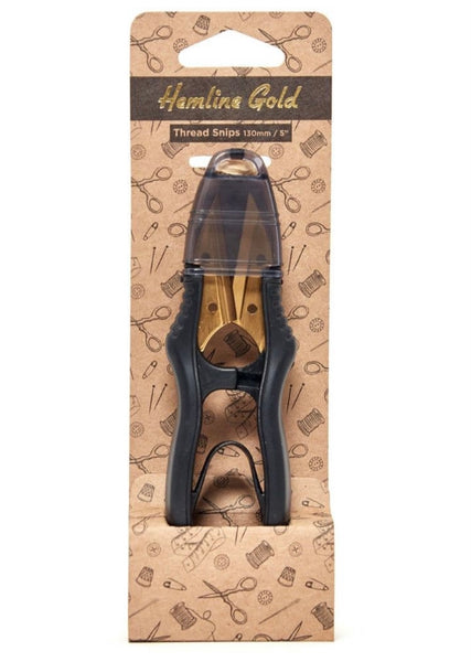 Hemline Gold Thread Snips 13cm