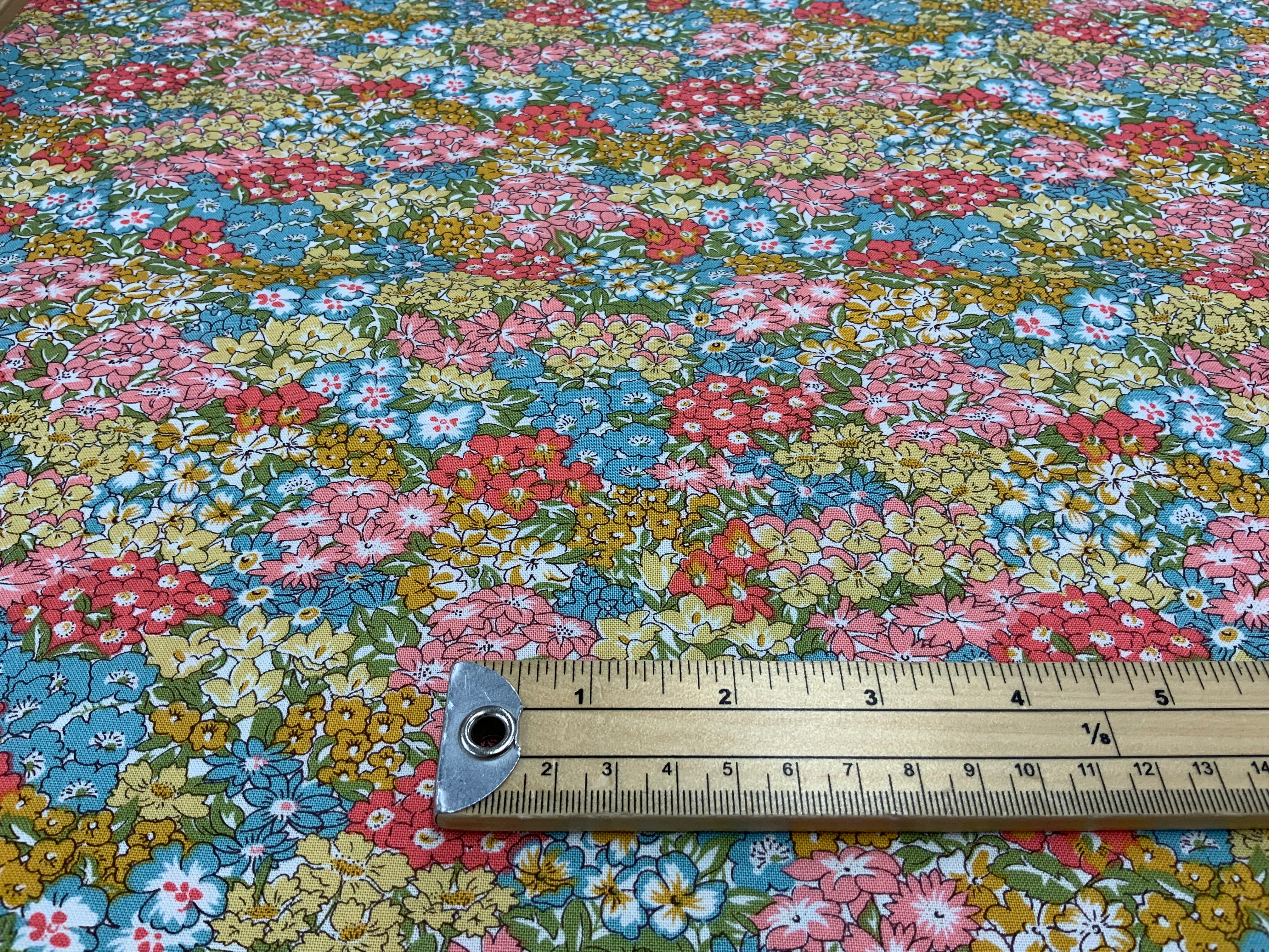 Liberty Fabric Wisley Grove Pink  - 1/2 metre