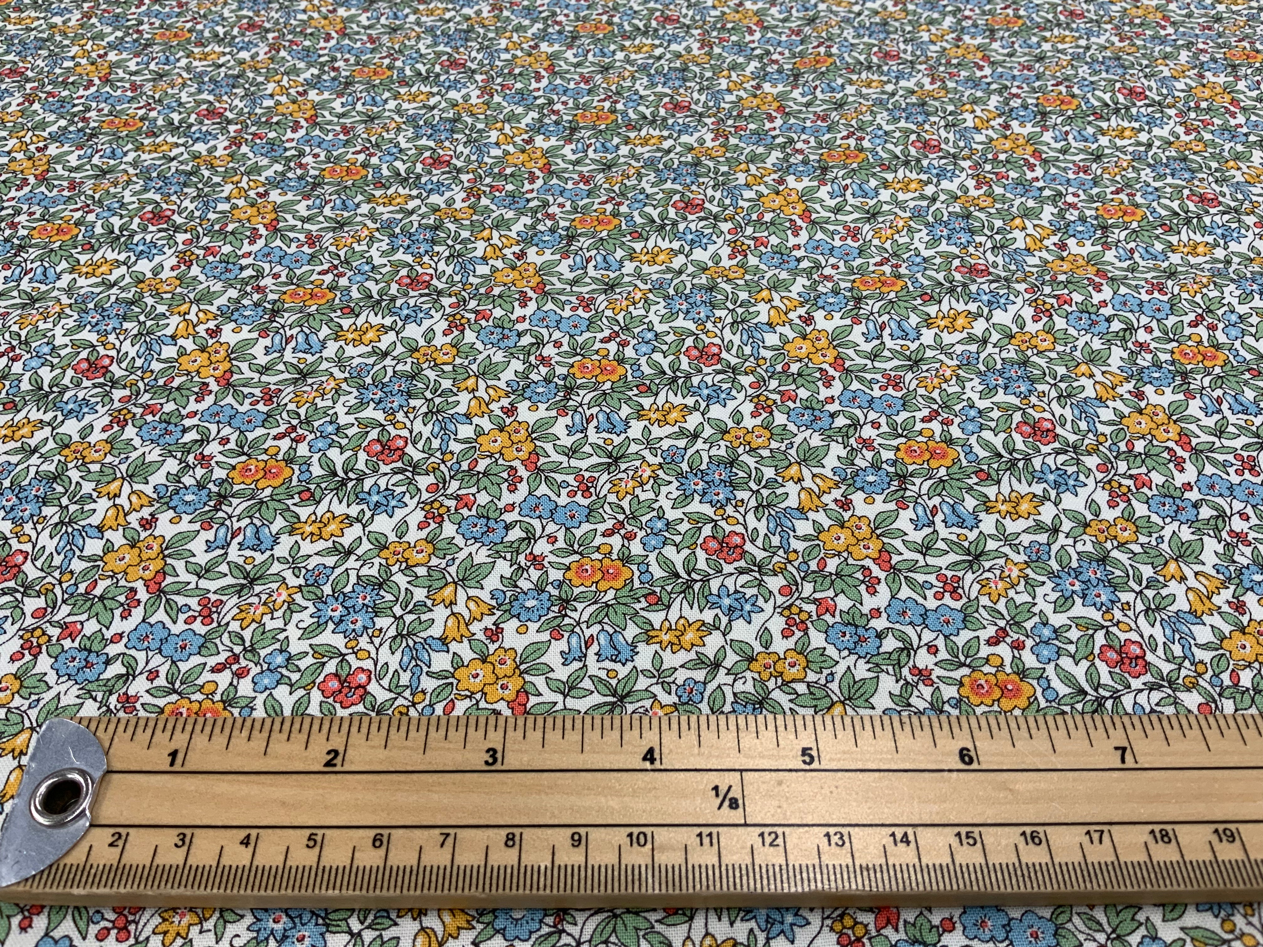 Liberty Fabric Forget Me Not Light Blue  - 1/2 metre
