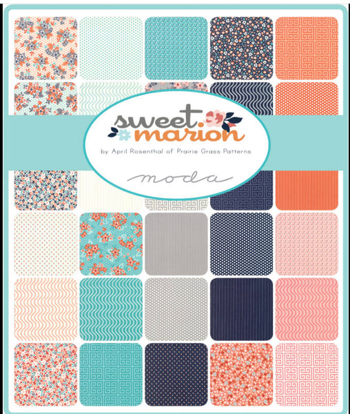 Sweet Marion by April Rosenthal for Moda  - Layer Cake - LC05-09