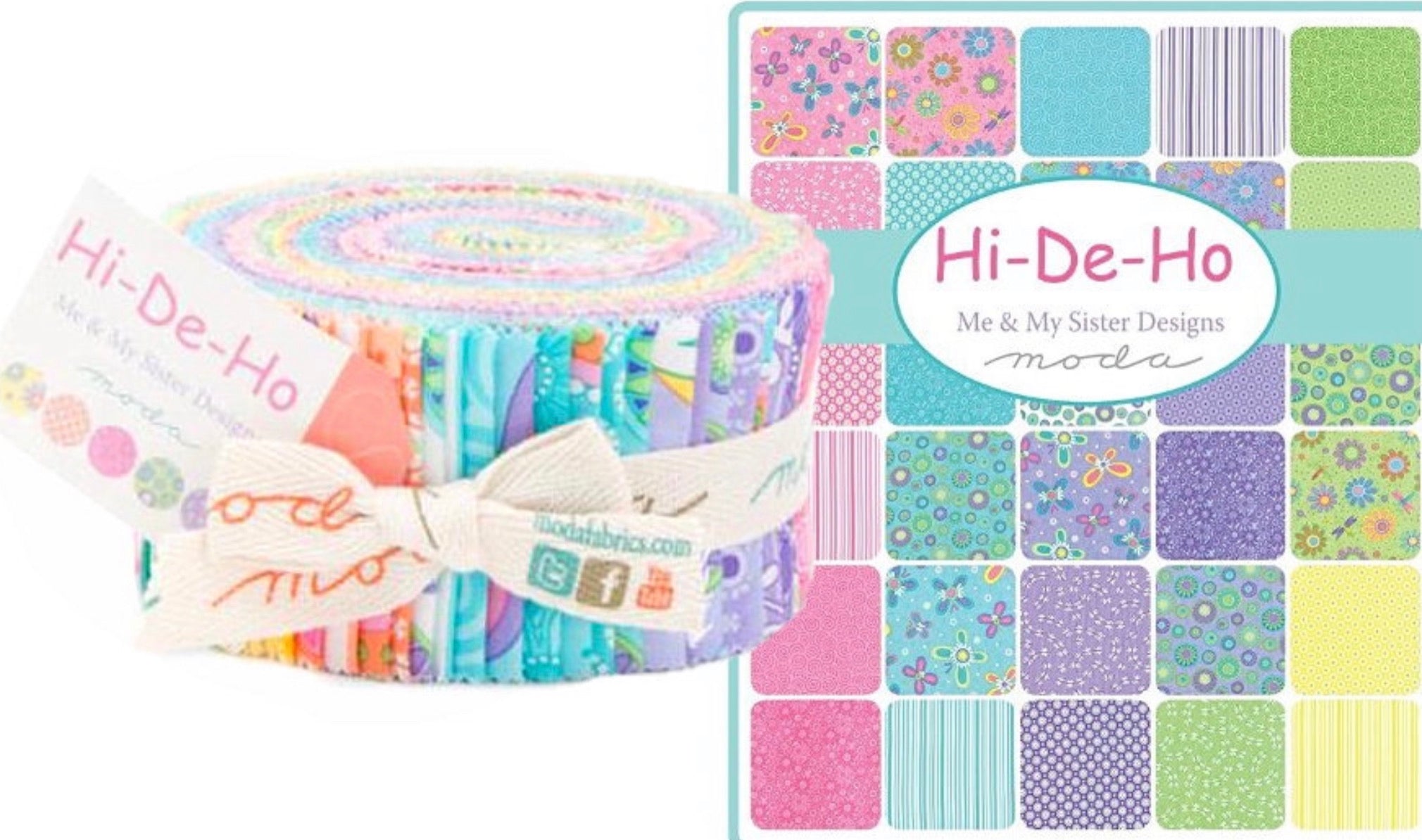 Hi De Ho by Me & My Sister Designs for  Moda fabrics- Jelly Roll  - JR7-2