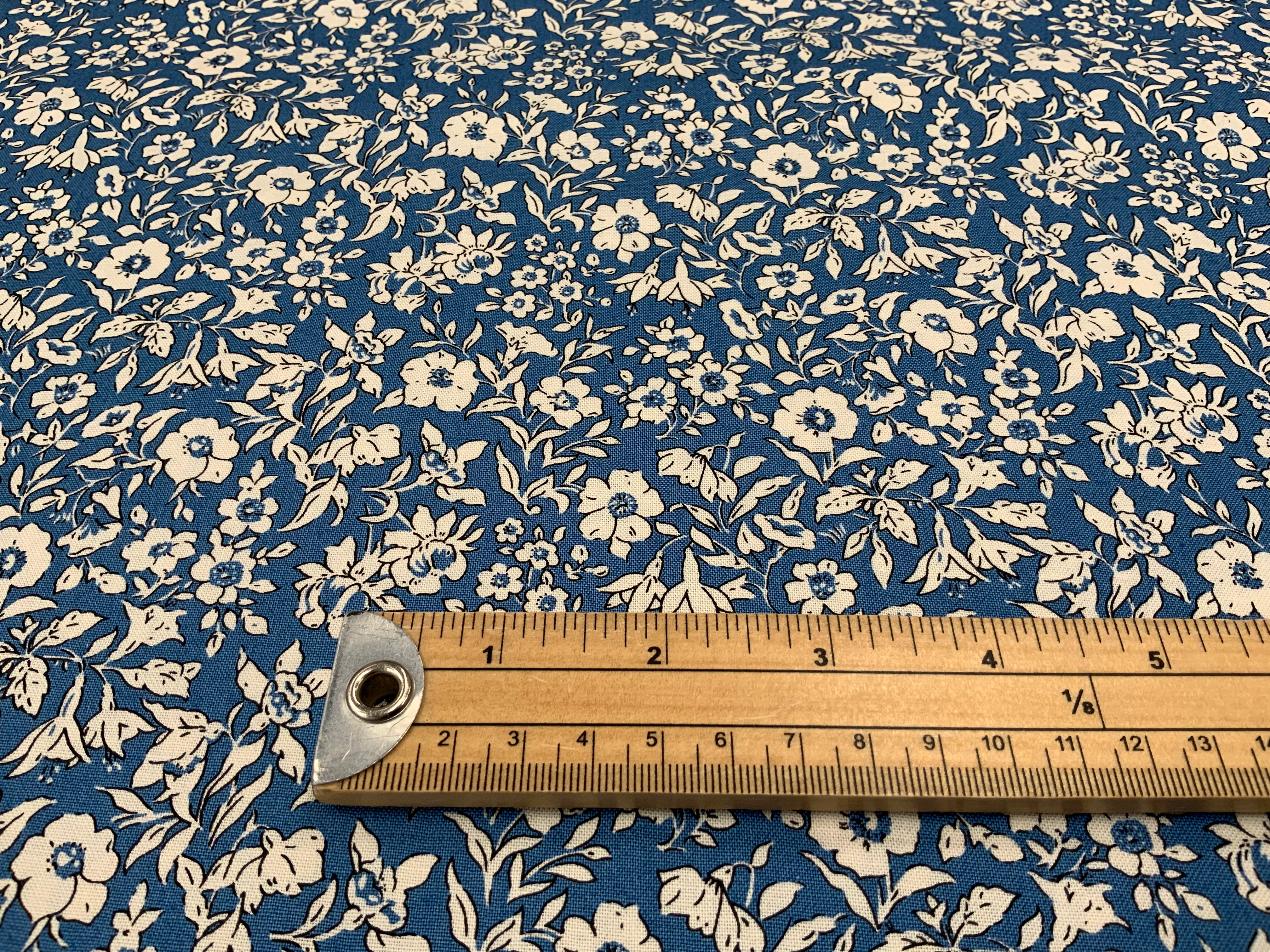 Liberty Fabric Morning Dew Blue  - 1/2 metre