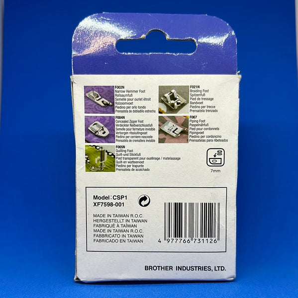 Brother Creative Sewing Pack CSP1 XF7598001