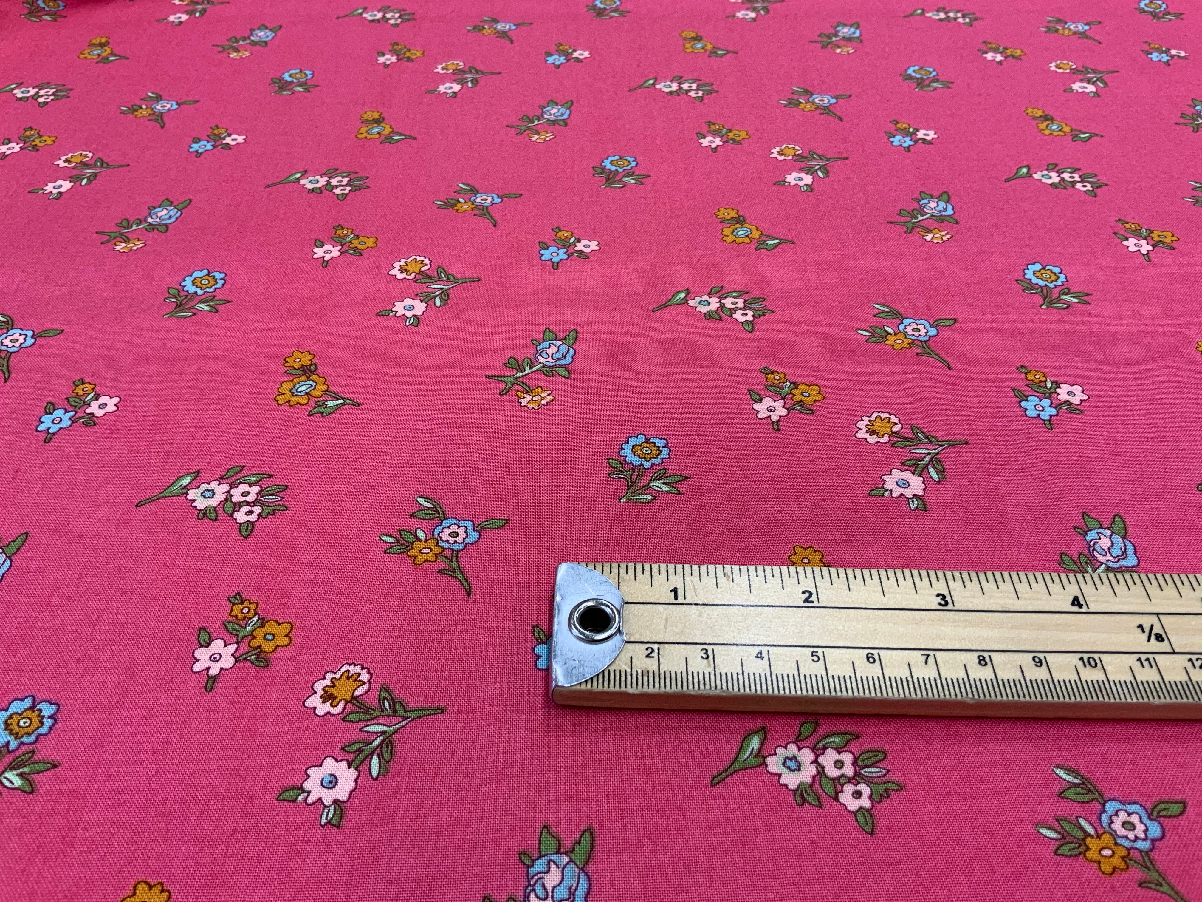 Liberty Fabric Little Vine Pink  - 1/2 metre