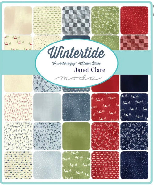 Wintertide by Janet Clare for  Moda fabrics- Jelly Roll  - JR6-5