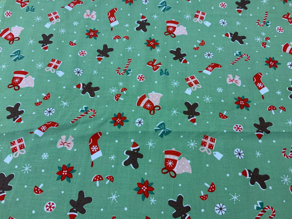 X067 Christmas Wish by Lizzie Mackay | Dashwood Studio - 1/2 Metre